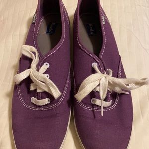 Purple Keds Champion sneakers
